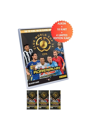 Toyika Panini Club World Cup 25 Lisanslı Orijinal Mega Başlangıç Albümü