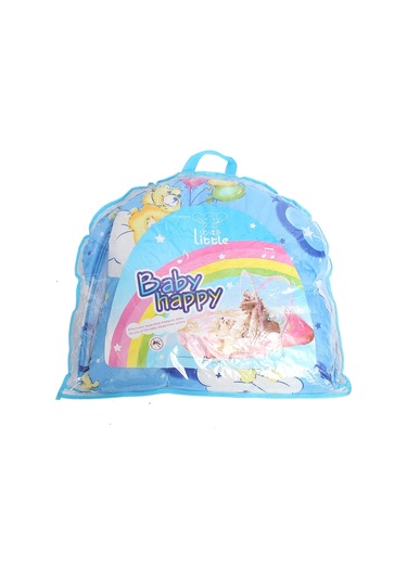 Katlanabilir Bebek Cibinlik Sineklik Seti, 92 cm - Mavi