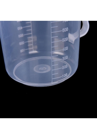 Jms Pişirme Kabı Sıvı Ölçüsü Jugcup Konteyneri İçin Şeffaf Plastik Dereceli Ölçüm Kabı 50ml 1