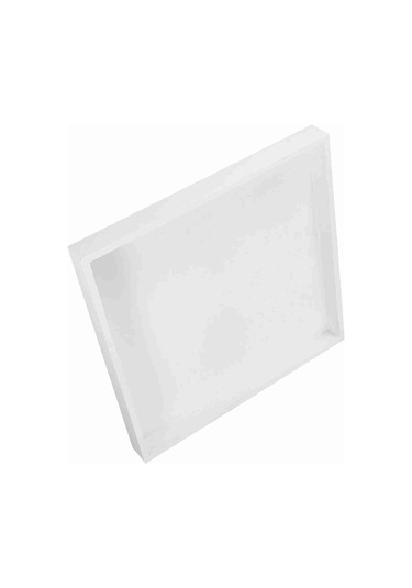 Dofolink Beyaz Ahşap Organizer Tabak - Gıda, Kozmetik, Makyaj Gereçleri İçin Çok Amaçlı Depolama, Modern Ev Dekoru Ve Fotoğraf Dekoru Diğer