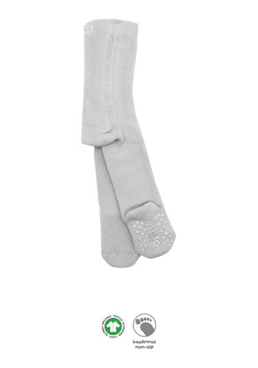 Kaymaz Basic Külotlu Çorap 50501 Gri Çok Renkli