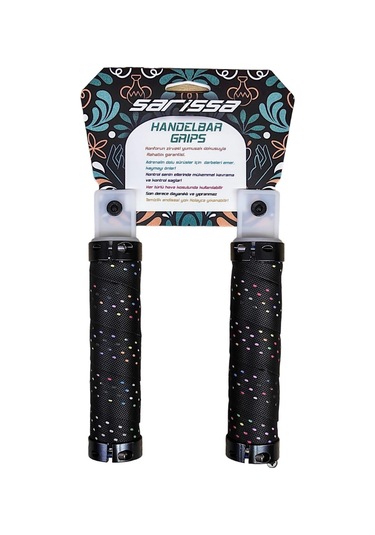 Sarissa Jelli Elcik Destekli Yapı Kolay Kavrama Kaymaz Bisiklet Elciği Rainbow Çok Renkli