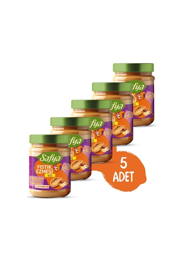 Safya Kids Fıstık Ezmesi 320 Gr X 5 Adet