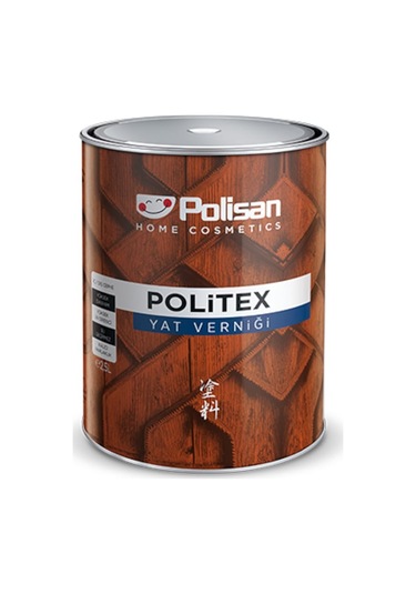 Polisan Politex Yat Verniği Parlak Şeffaf 2,5Lt