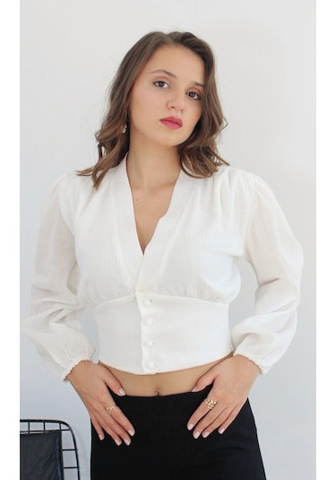 Mois Atelier Beyaz Gömlek, Tasarım, Hediye, Büyük Beden Beyaz