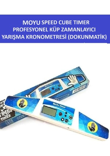 Moyu Zeka Küpü Zamanlayıcı - Speed Cube Timer - Sabır Küpü Kronometresi