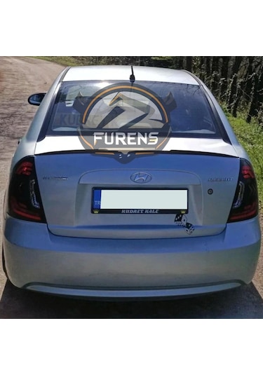 Hyundai Accent Era Bagaj Üstü Yarasa Spoiler Bagaj Çıtası Piano Black