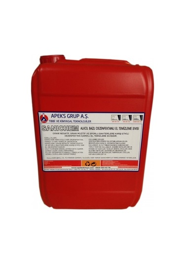 Sanıchem Konsantre Alkol Bazlı El Temizleme Sıvısı 10 Lt