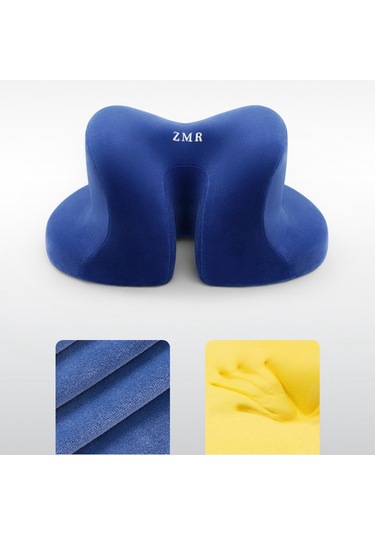 Suntek Yüz Beşiği Aşağı Yastık Çıkarılabilir Ev Masaj Mavi