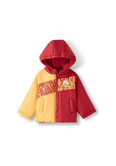 Gsstore Galatasaray Bebek Mont B252035 Sarı - Kırmızı