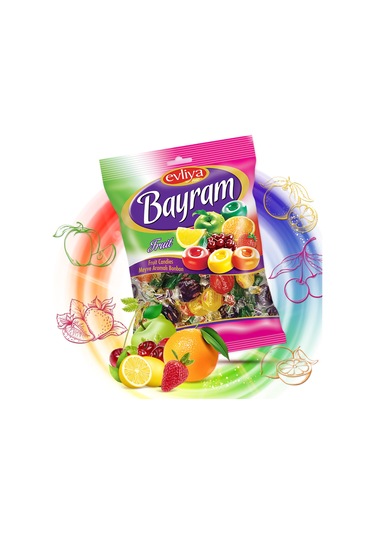 Evliya Bayram Meyve Aromalı Bonbon 350 G