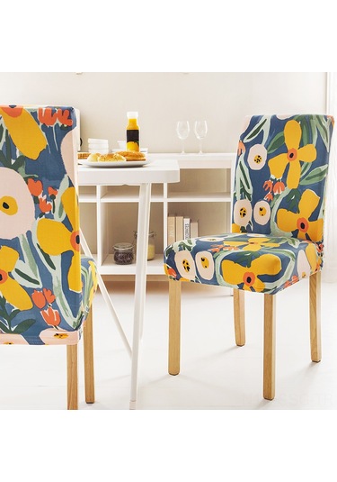 Springsun Medyen Stili Baskılı Tam Kaplama Koltuk Kılıfı, Yüksek Kaliteli Poliester, Tüm Mevsimler İçin Esnek Ev Dekor Koruyucu Örtü DiğER