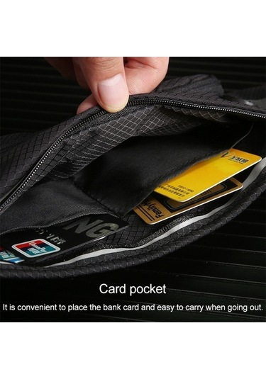 Trendooze Ys17 Yıpınu Telefonu Su Su Spor Isıtıcısı Gri Geçirmez Dağcılık Cep Çantası Çantası Bel Açık Zr Gri