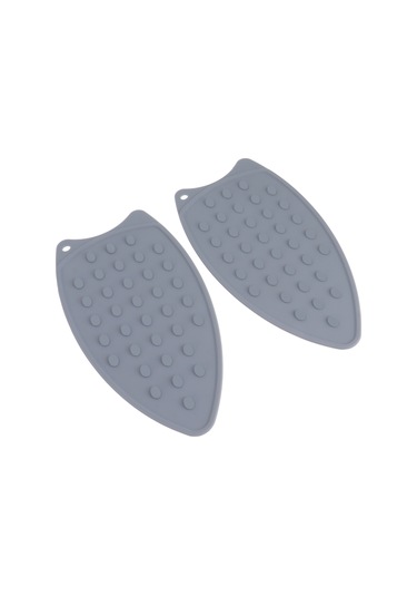 Kangvka 2 Adet Silikon Ütü Minderi, Isı Dayanıklı Koltuk/ütü Tahtası Koruyucu, Ütü Soğutucu, Yüksek Kaliteli, Temizliği Kolay, Gri Renk Gri Tarz