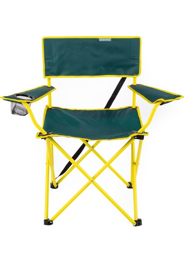 Eco Ergonomik Katlanır Kamp Sandalyesi Yeşil