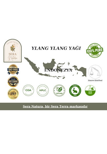 Sera Natura Ylang Ylang Uçucu Yağı 5 ML