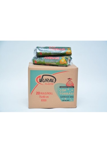 Vural Battal B300 Çöp Torbası 75X90 300 G Kolı 20X10 Lu