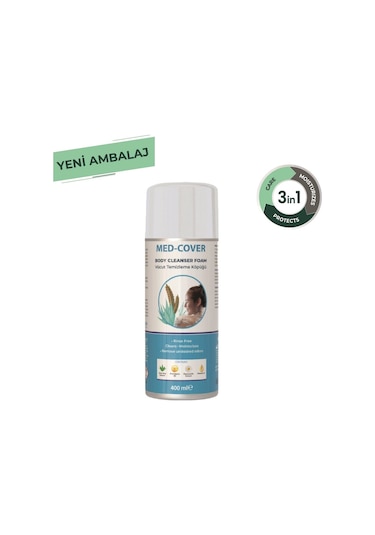 Med-Cover Vucüt Temizleme Köpüğü 400 ML