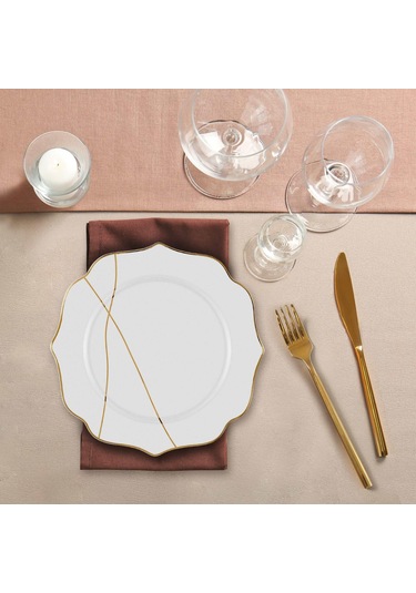 The Mia Dor 24 Parça Yemek Seti - Bone Porselen
