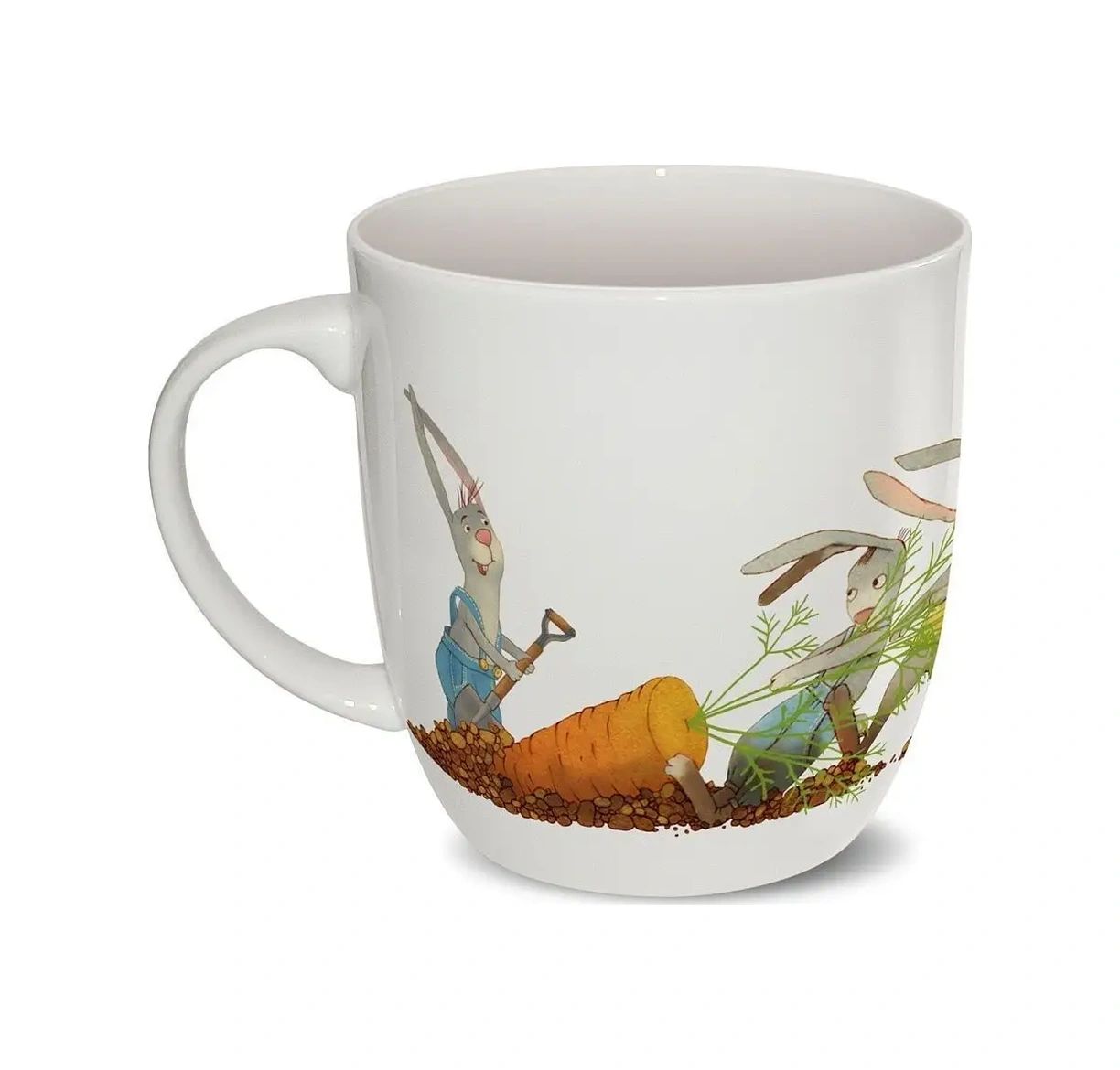 Priority. Porselen Çay Kupası Tavşan Zorlukları. Bahçede 1 Adet 7338327 Beyaz