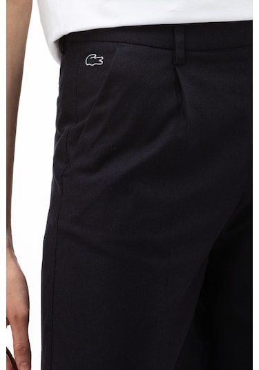 Lacoste Women's Reguler Fit Shorts Kadın Yandan Fermuarlı Şort Koyu Lacivert