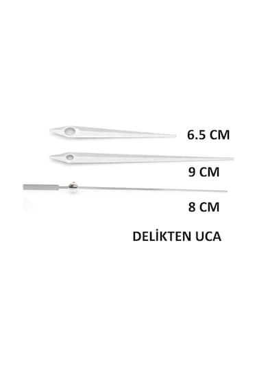 1 Adet Duvar Saati Mekanizması , Askısız , Şaft Uzunluğu 28 Mm , (548261937)
