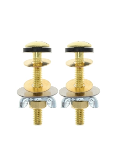 Ximistore9 Stainless Çelik Ve Bakır Tuvalet Koltuğu Sabitleme Vidalari - Ev Ve Ticari Kullanim Icin Dayanikli, Evet Ve Uyumlu Montaj Altın