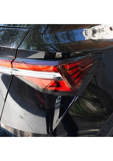 Skoda Karoq Stop Çerçeve Sticker/2017-2021-makyajsız/parlak Siyah