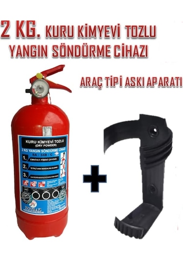 Yangın Söndürme Araç Tüpü 2 KG