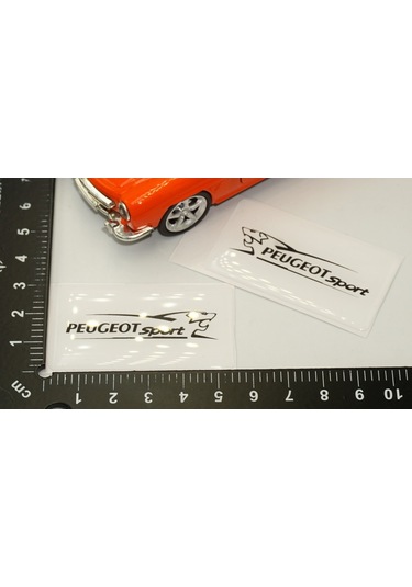 Peugeot Sport Lion Logo Damla Silikon Çamurluk Yanı Logo Arma Amb