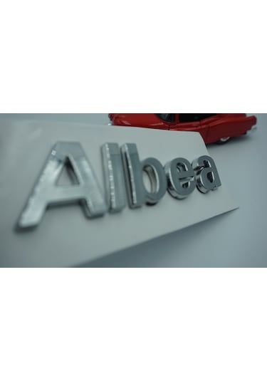 Fiat Albea Bagaj Yazı Logo Amblem 3M 3D
