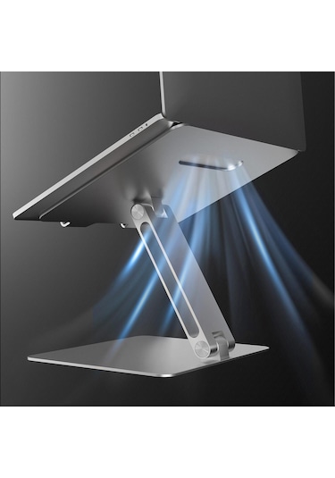 Bn34 Laptop Tablet Bilgisayar Standı Ayarlanabilir Metal Kasa Mac