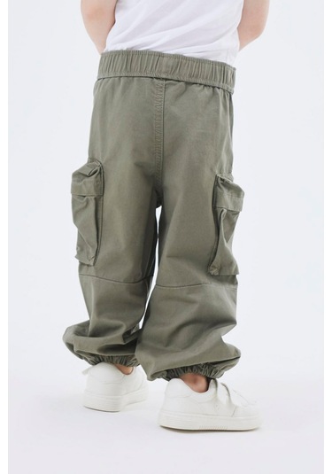 Name It Nmmben R Parachute Pant Yeşil Erkek Çocuk Pantolon Yeşil