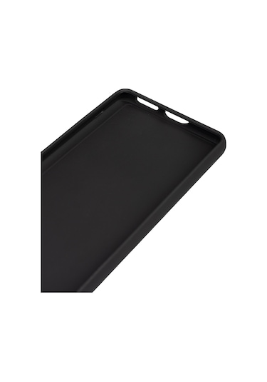 Techaks Tecno Spark 20 Pro Plus Kılıf Zore Biye Silikon - Siyah Siyah