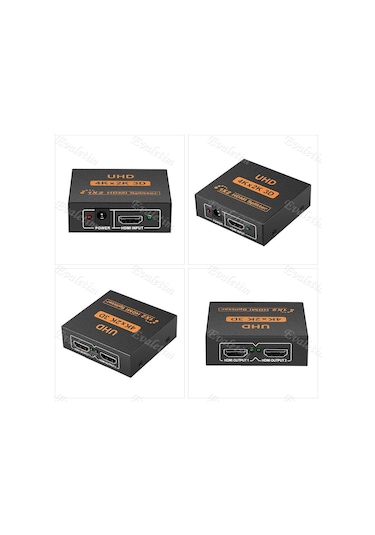 2 Port Uhd 4K Hdmi Splitter Switch 4435A Çoklayıcı Çoğaltıcı Çok
