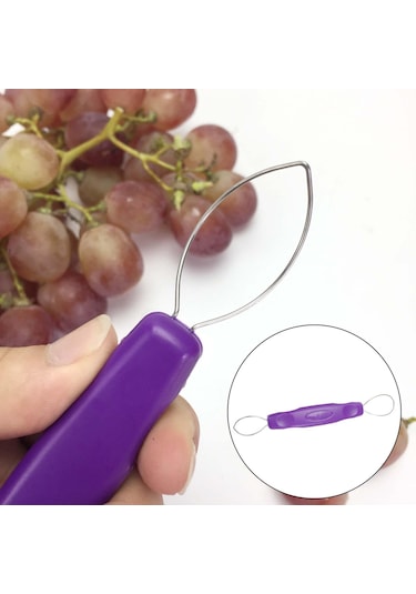 Suntek Üzüm Soyucu Kabuğu Çıkarma Aleti Kullanışlı Meyve Menekşe Diğer