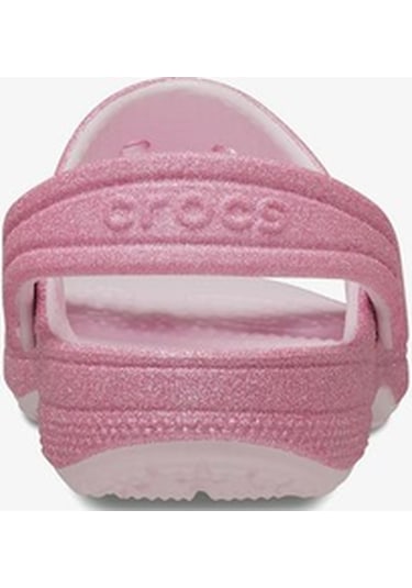 Crocs Classic Glitter Çocuk Pembe Sandalet