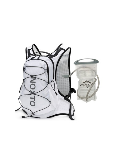 Inoxto-hidrasyon Koşu Sırt Çantası Bisiklete Binme Nefes Alabilen Y29166w Beyaz