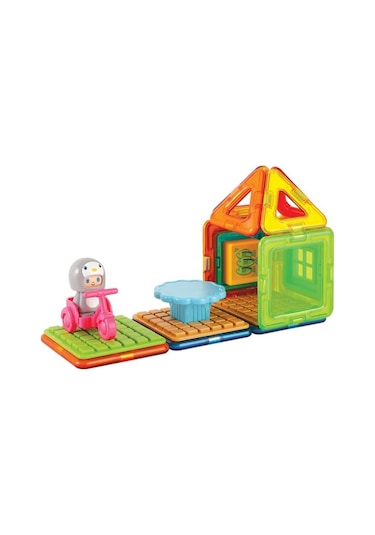Magformers Mıknatıslı Cube House Set - Penguin - 20 Parça