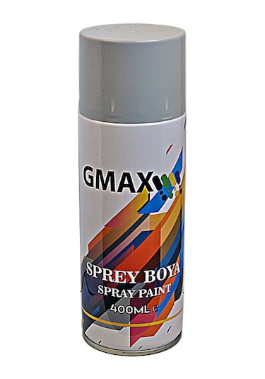 Gmax Gri Sprey Boya 400ml 300gr 12 Adet