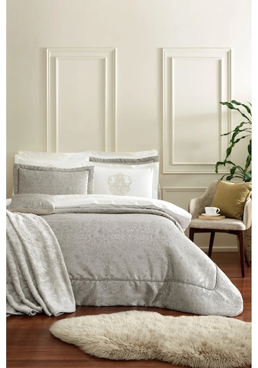 Özdilek Julia 11 Parça Çeyiz Seti - Bej Bej