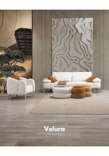 Losso 3+3+1+1 Koltuk Takımı & Oturma Grubu Kahverengi