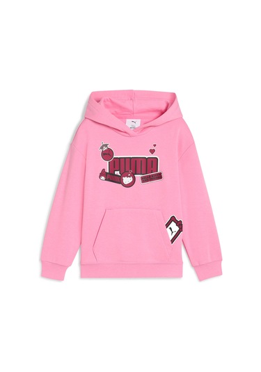 Puma X Hello Kıtty & Frıe Pembe Kız Çocuk Sweatshirt Pembe