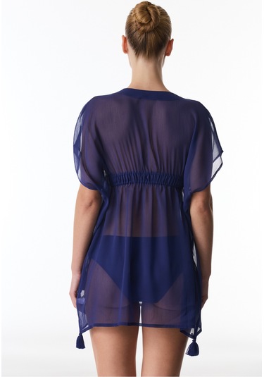 Penti Lacivert Basic Kaftan Nv57