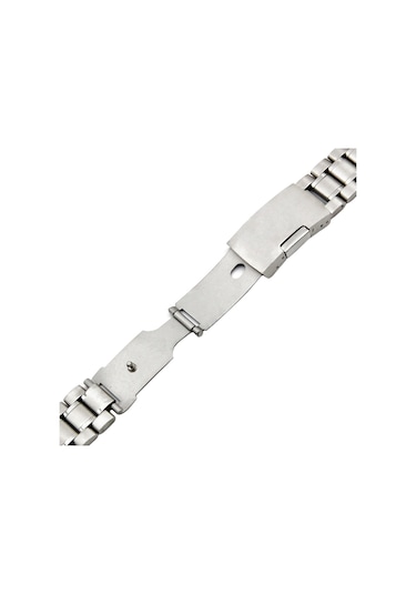 1. Kalite 20mm Çelik Saat Kordonu Yandan Kilitli Klips Metal