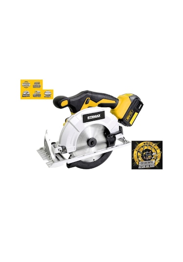 Rtrmax RTX2038 18V 4 Ah Akülü Kömürsüz Sunta Kesme Daire Testere