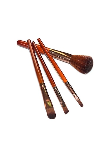 Makyaj Fırçası Seti Fırça Makyaj Başlangıç 4 Makyaj Fırçası Seti Makyaj Fırçası