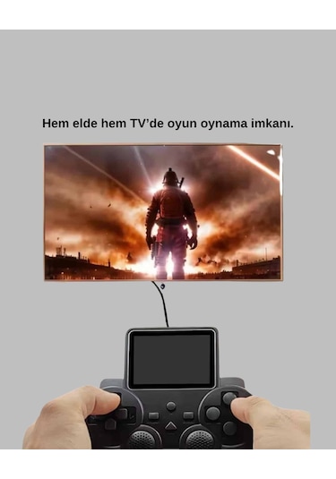 Hdmı Destekli S10 Gamepad 520 Oyunlu Tv Ye Bağlanabilir Atari 2025 Model