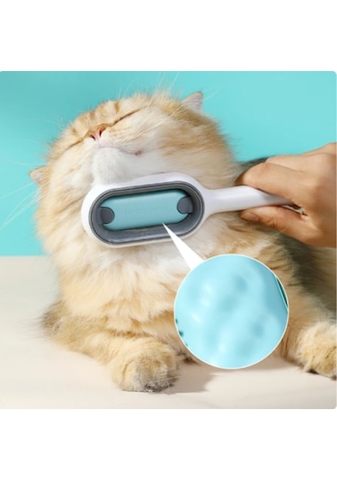 Büro Ev Evcil Hayvanı İçin Kedi Köpek Tüy Toplama Tarağı