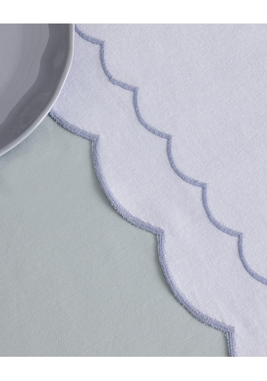 Orel Nakışlı Runner - Beyaz/mavi 8684427281147 Beyaz